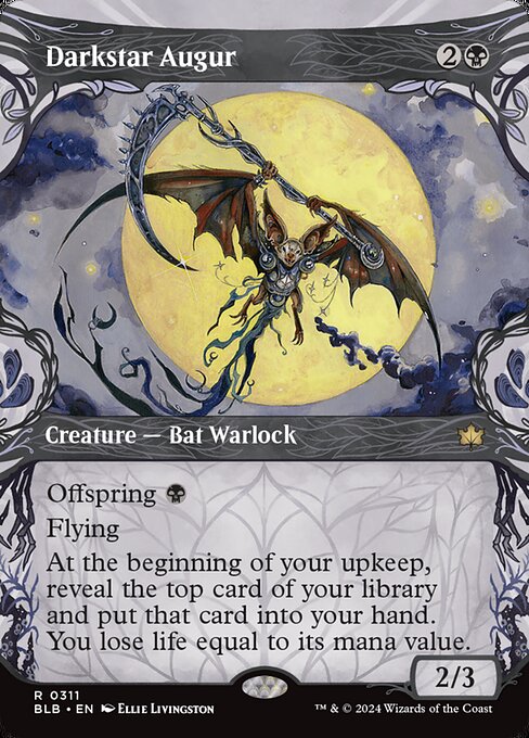 Darkstar Augur (Showcase) - Bloomburrow - R - 311
