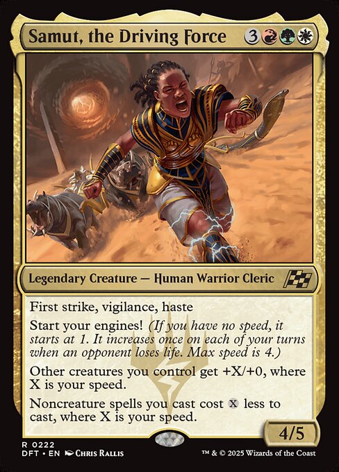 Samut, the Driving Force - Aetherdrift - R - 222