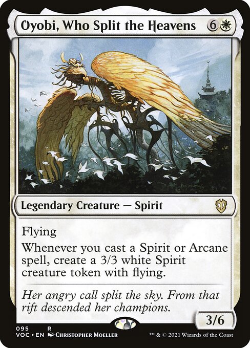 Oyobi, Who Split the Heavens - Commander: Innistrad: Crimson Vow - R - 95
