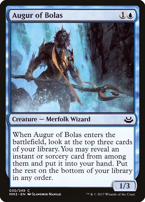 Augur of Bolas - Modern Masters 2017 - C - 30