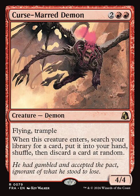 Curse-Marred Demon - Reality Fracture - R - 79
