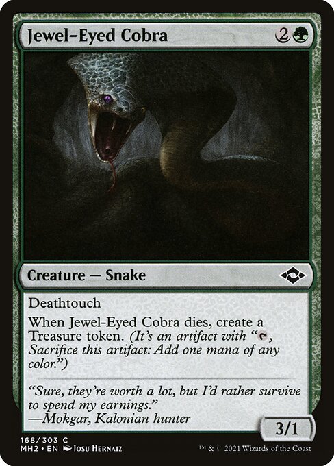 Jewel-Eyed Cobra - Modern Horizons 2 - C - 168