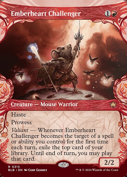 Emberheart Challenger (Showcase) - Bloomburrow - R - 315