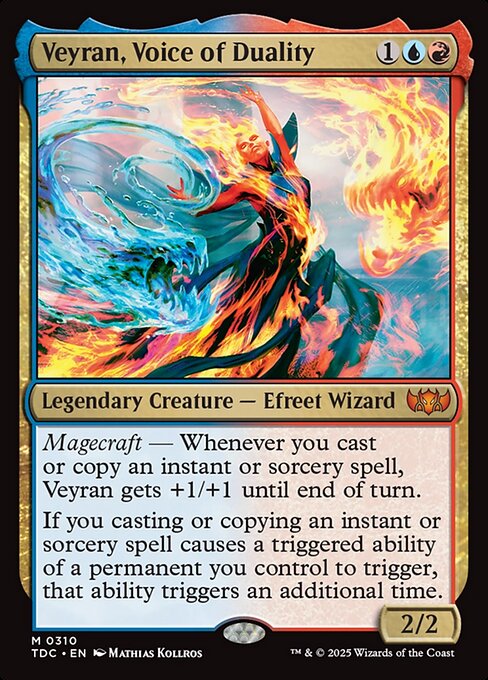 Veyran, Voice of Duality - Commander: Tarkir: Dragonstorm - M - 310