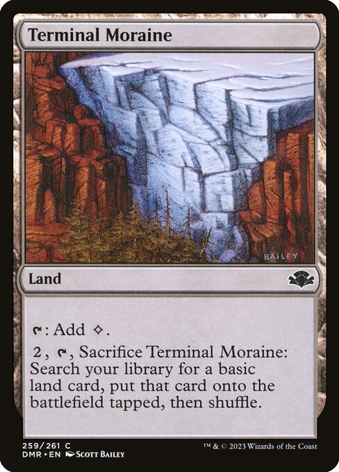 Terminal Moraine - Dominaria Remastered - C - 259
