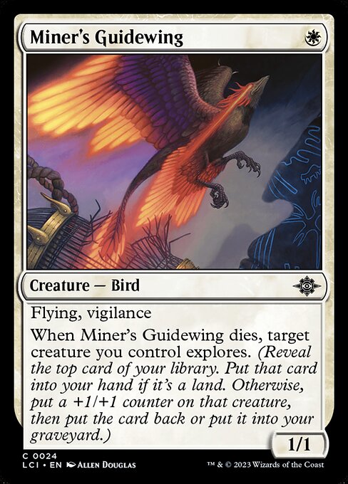 Miner's Guidewing - The Lost Caverns of Ixalan - C - 24