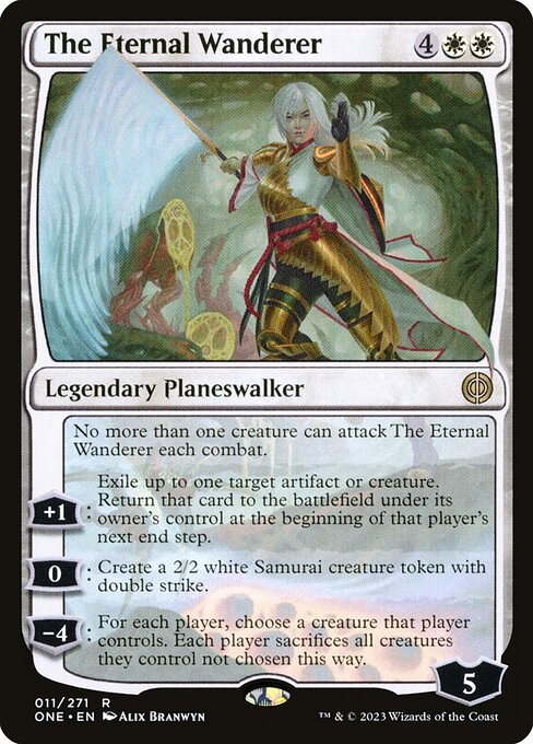 The Eternal Wanderer - Phyrexia: All Will Be One - R - 11