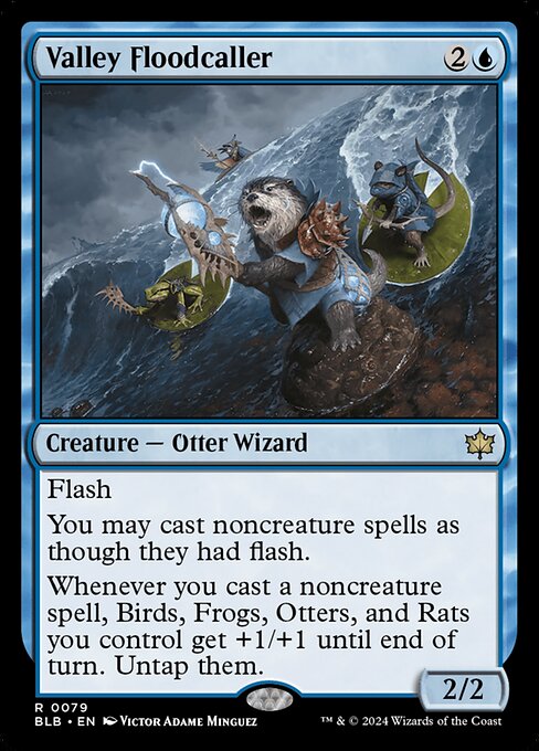Valley Floodcaller - Bloomburrow - R - 79