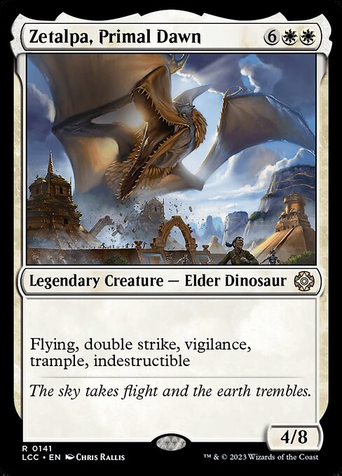 Zetalpa, Primal Dawn - Commander: The Lost Caverns of Ixalan - R - 141