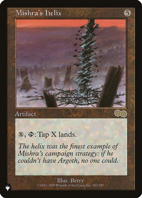 Mishra's Helix - The List Reprints - R - 302/350