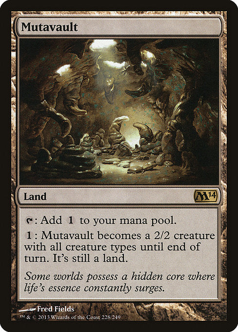 Mutavault - Magic 2014 (M14) - R - 228