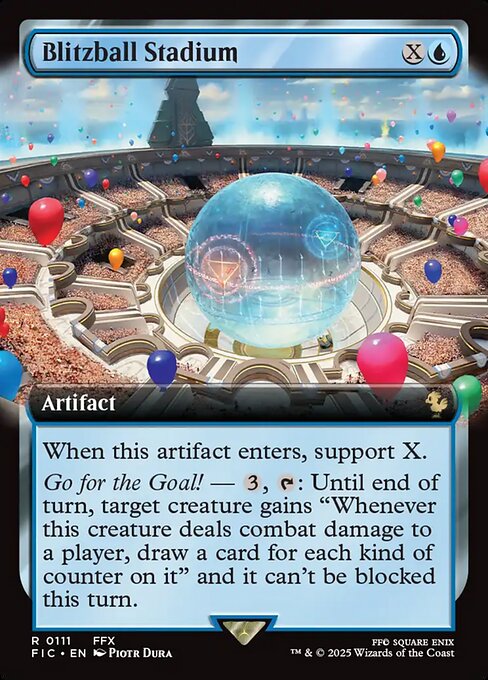 Blitzball Stadium (Extended Art) - Commander: FINAL FANTASY - R - 111