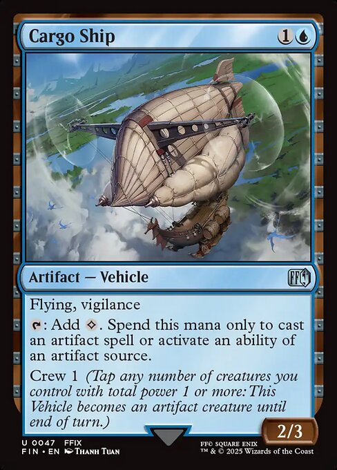 Cargo Ship - FINAL FANTASY - U - 47