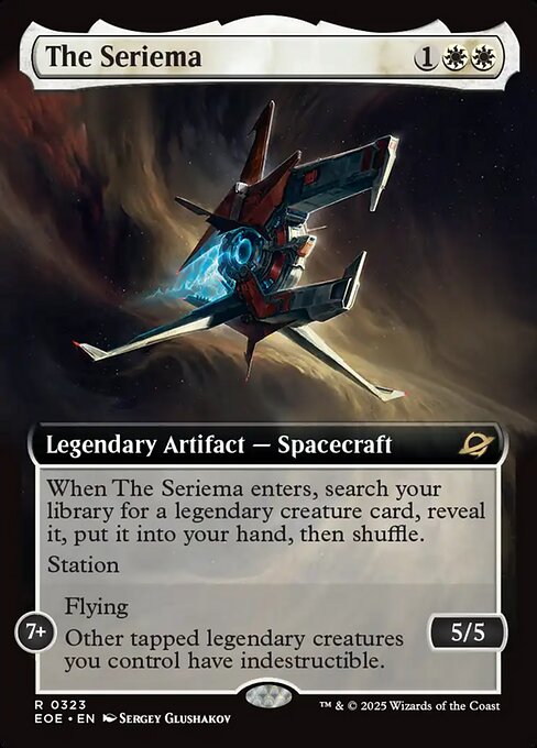 The Seriema (Extended Art) - Edge of Eternities - R - 323