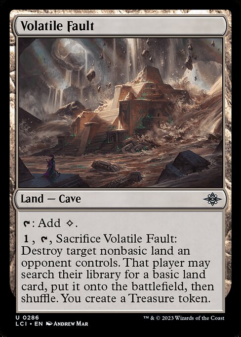 Volatile Fault - The Lost Caverns of Ixalan - U - 286