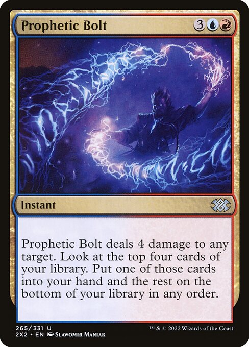 Prophetic Bolt - Double Masters 2022 - U - 265