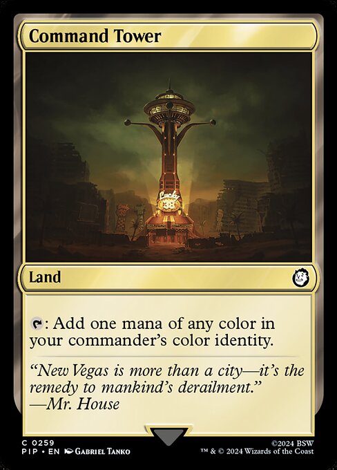 Command Tower - Universes Beyond: Fallout - C - 259