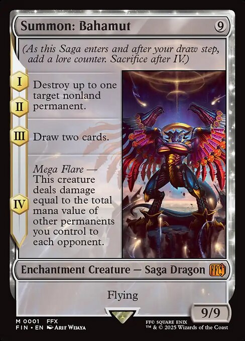 Summon: Bahamut - FINAL FANTASY - M - 1