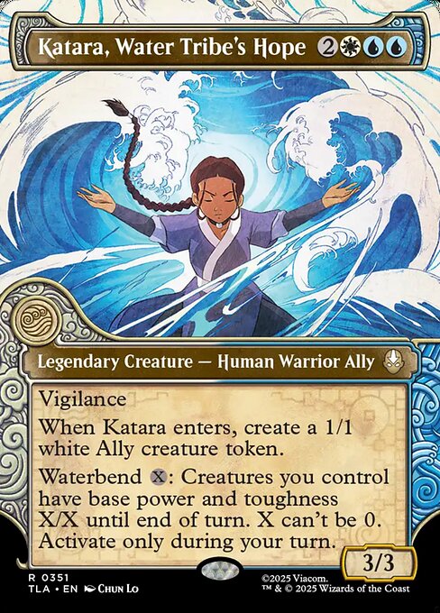 Katara, Water Tribe's Hope (Showcase) - Avatar: The Last Airbender - R - 351
