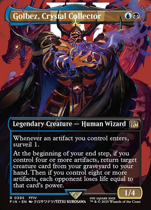 Golbez, Crystal Collector (Borderless) - FINAL FANTASY - R - 395