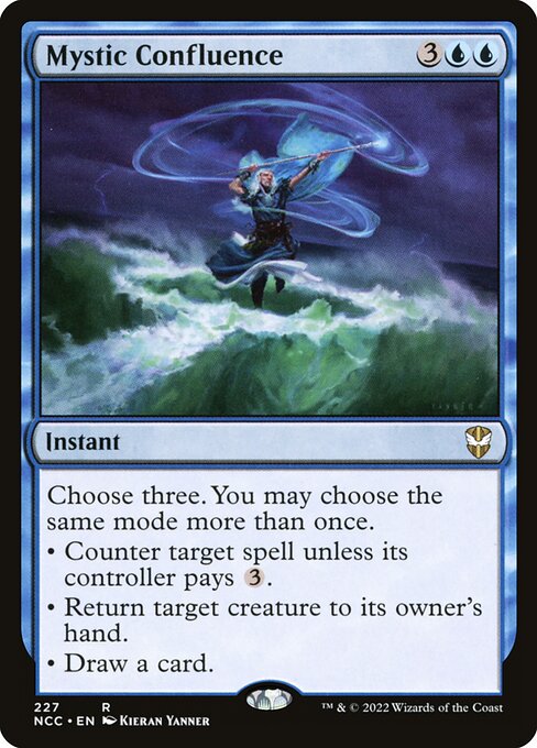 Mystic Confluence - Commander: Streets of New Capenna - R - 227