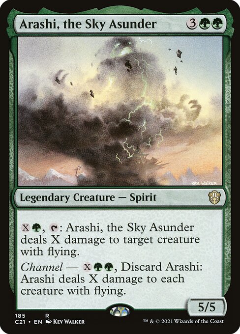 Arashi, the Sky Asunder - Commander 2021 - R - 185