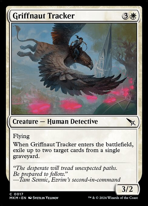 Griffnaut Tracker - Murders at Karlov Manor - C - 17