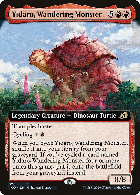 Yidaro, Wandering Monster (Extended Art) - Ikoria: Lair of Behemoths - R - 326