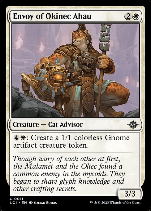 Envoy of Okinec Ahau - The Lost Caverns of Ixalan - C - 11