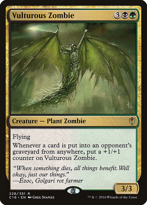 Vulturous Zombie - Commander 2016 - R - 228