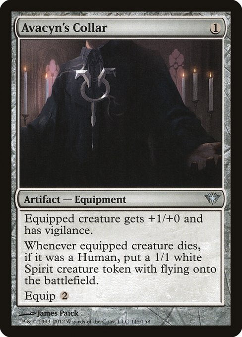 Avacyn's Collar - Dark Ascension - U - 145