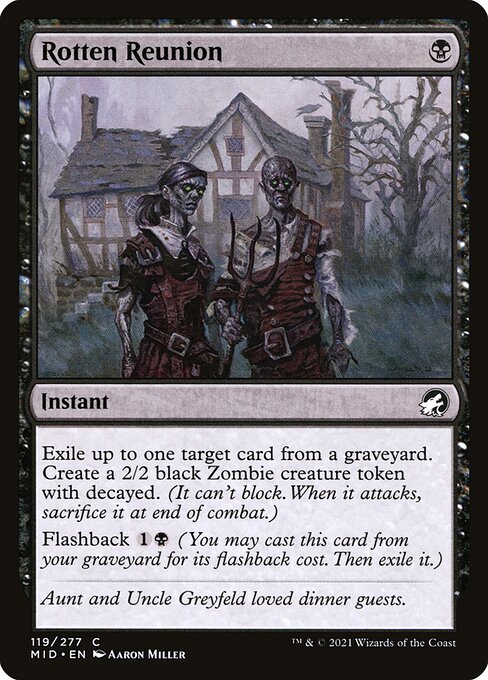Rotten Reunion - Innistrad: Midnight Hunt - C - 119