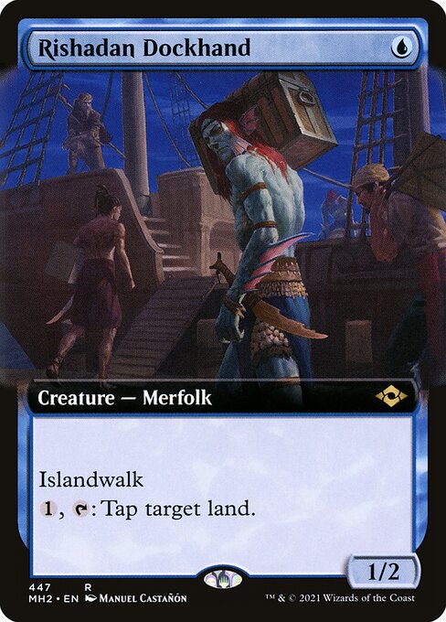 Rishadan Dockhand (Extended Art) - Modern Horizons 2 - R - 447
