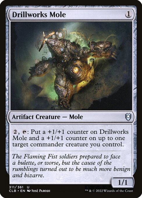 Drillworks Mole - Commander Legends: Battle for Baldur's Gate - U - 311