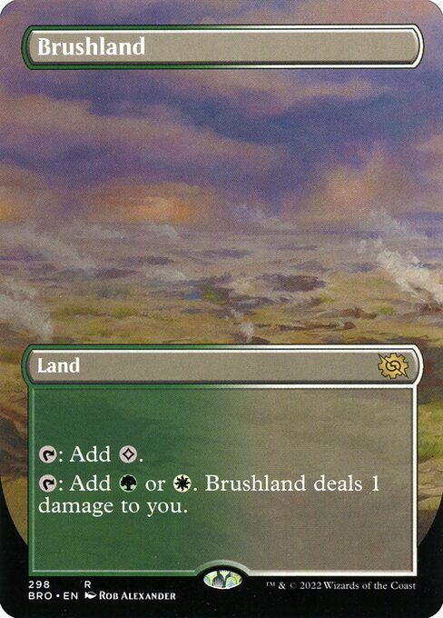 Brushland (Borderless) - The Brothers' War - R - 298