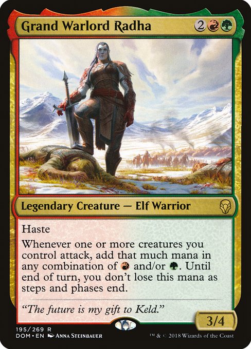 Grand Warlord Radha - Dominaria - R - 195