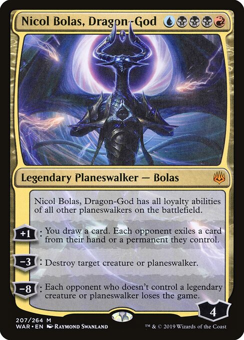 Nicol Bolas, Dragon-God - Promo Pack: Core Set 2020 - M - 207