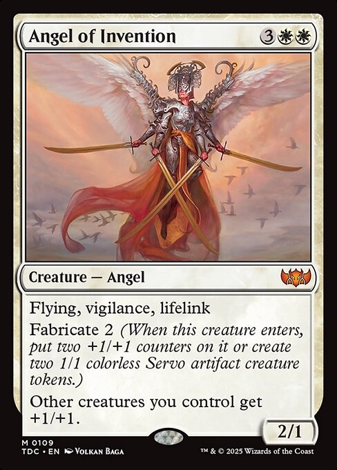 Angel of Invention - Commander: Tarkir: Dragonstorm - M - 109