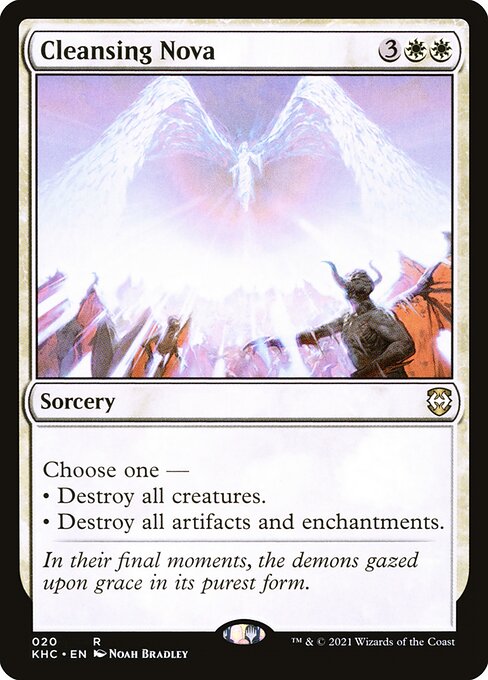Cleansing Nova - Commander: Kaldheim - R - 20