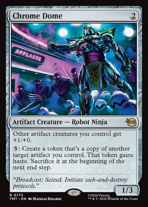 Chrome Dome - Teenage Mutant Ninja Turtles - R - 172