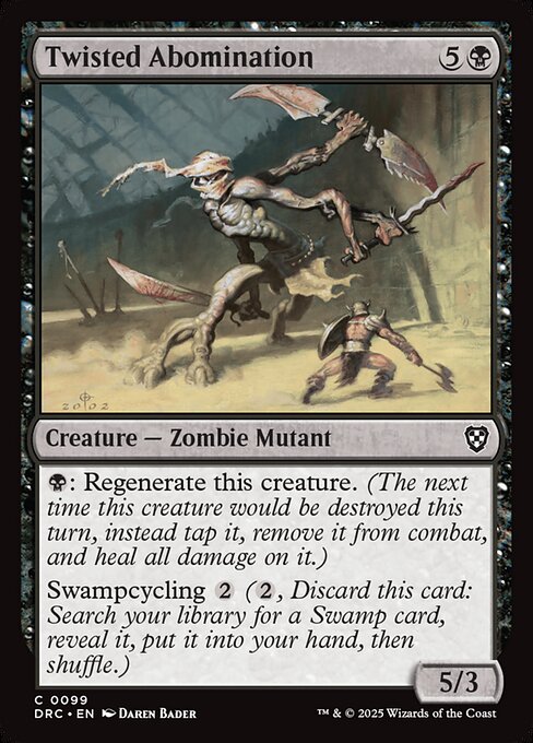 Twisted Abomination - Commander: Aetherdrift - C - 99