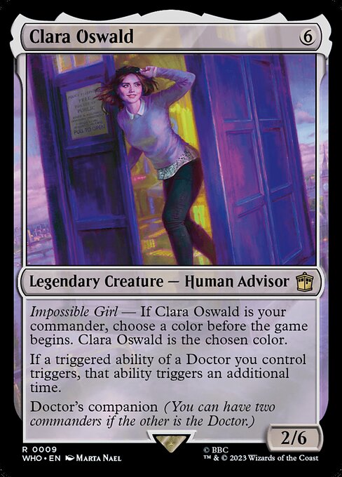 Clara Oswald - Universes Beyond: Doctor Who - R - 9