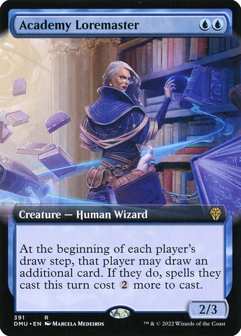 Academy Loremaster (Extended Art) - Dominaria United - R - 391