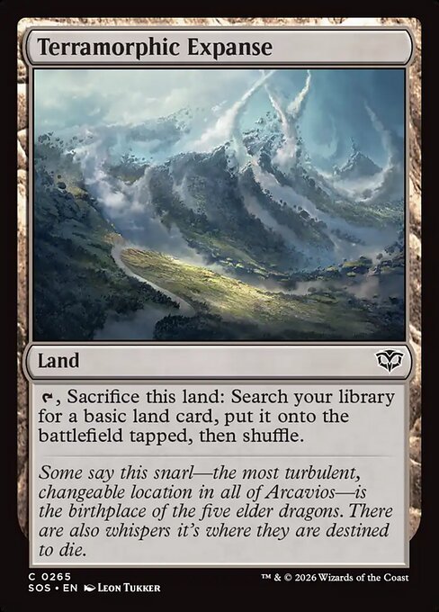 Terramorphic Expanse - Secrets of Strixhaven - C - 265