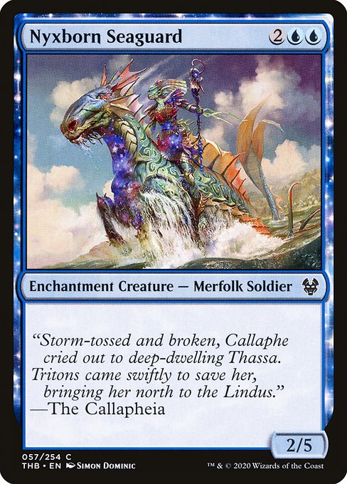 Nyxborn Seaguard - Theros Beyond Death - C - 57
