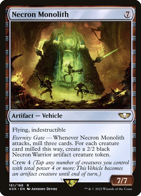 Necron Monolith - Universes Beyond: Warhammer 40,000 - R - 161