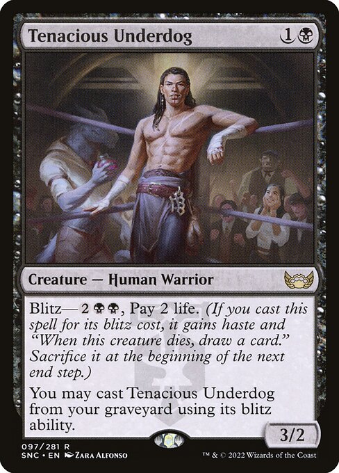 Tenacious Underdog - Promo Pack: Streets of New Capenna - R - 97