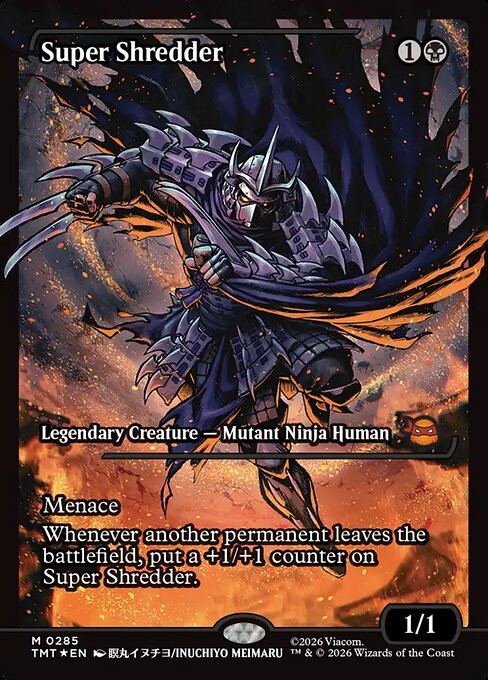 Super Shredder (Showcase) - Teenage Mutant Ninja Turtles - M - 285