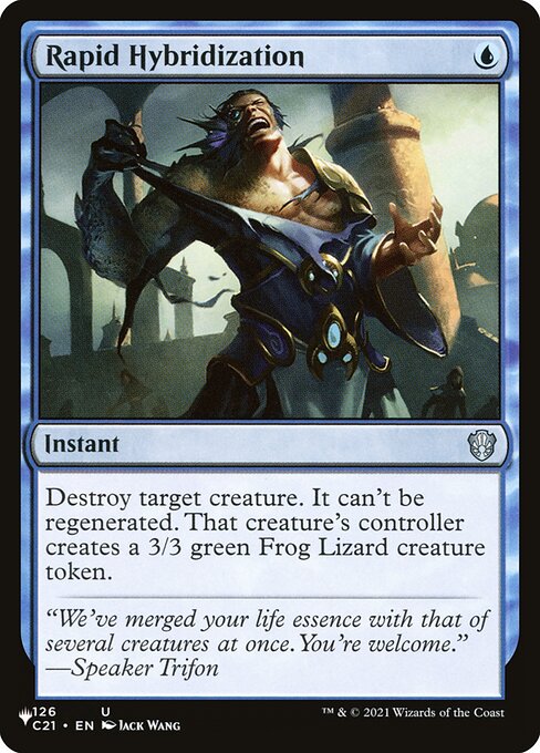 Rapid Hybridization - The List Reprints - U - 126/081