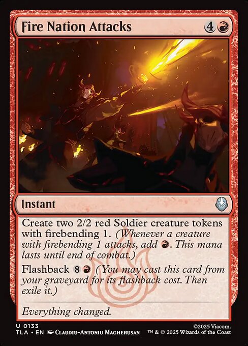 Fire Nation Attacks - Avatar: The Last Airbender - U - 133